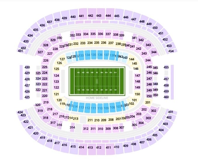 Where to Find AT&T Stadium Premium Seating and Club Options